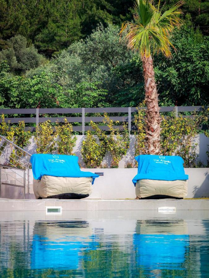 The Angeliki Boutique Hotel Skala Rachoni  エクステリア 写真