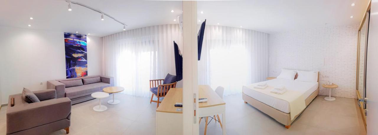 The Angeliki Boutique Hotel Skala Rachoni  エクステリア 写真