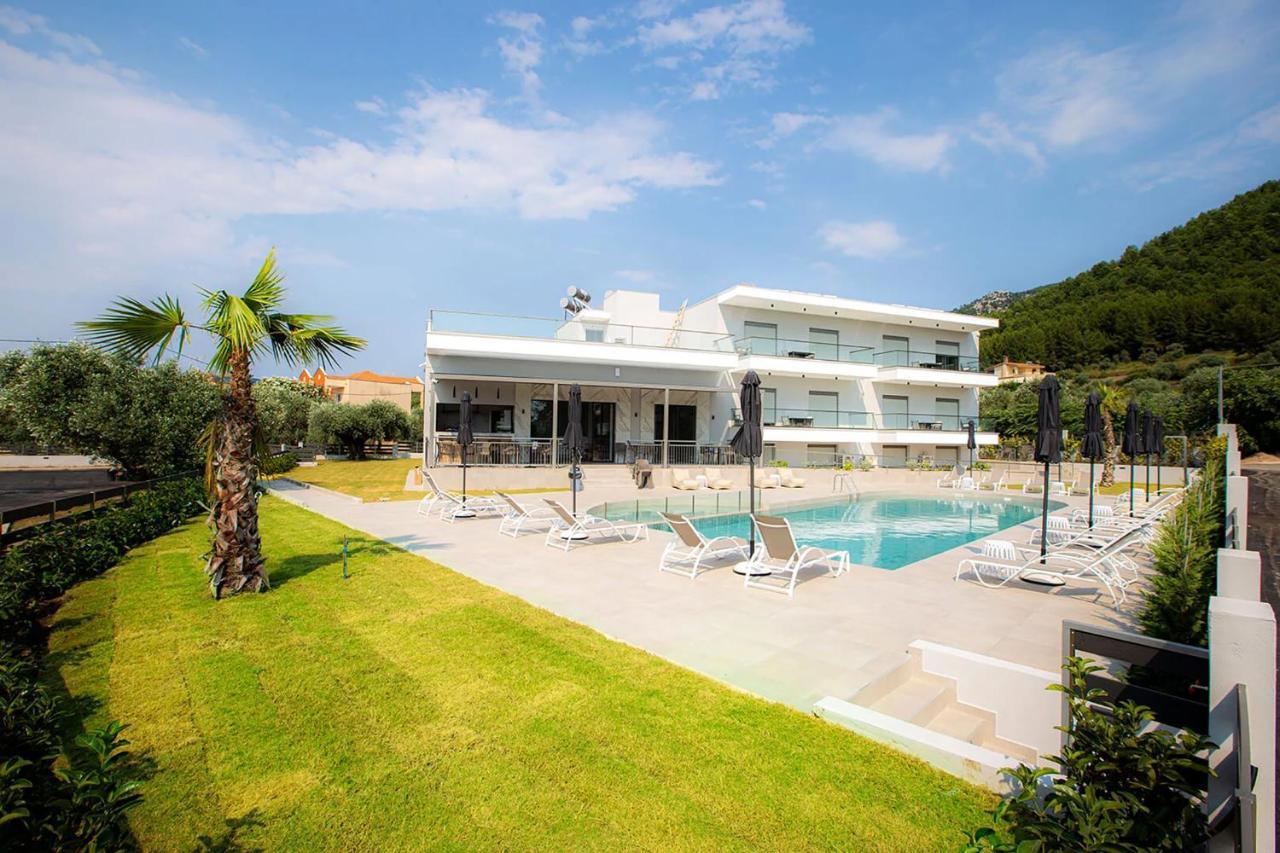 The Angeliki Boutique Hotel Skala Rachoni  エクステリア 写真